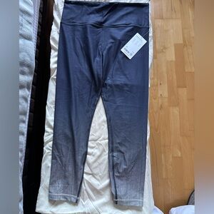 Athleta Blue Ombré Leggings: NEW